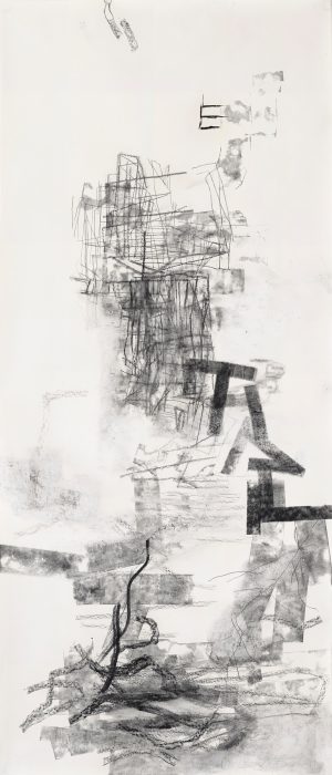 <p><em>Untitled (rdl.12.7)</em>, 2012. Ink, charcoal, and graphite on paper. Courtesy of the artist. Photograph by Alan Wiener.</p>
