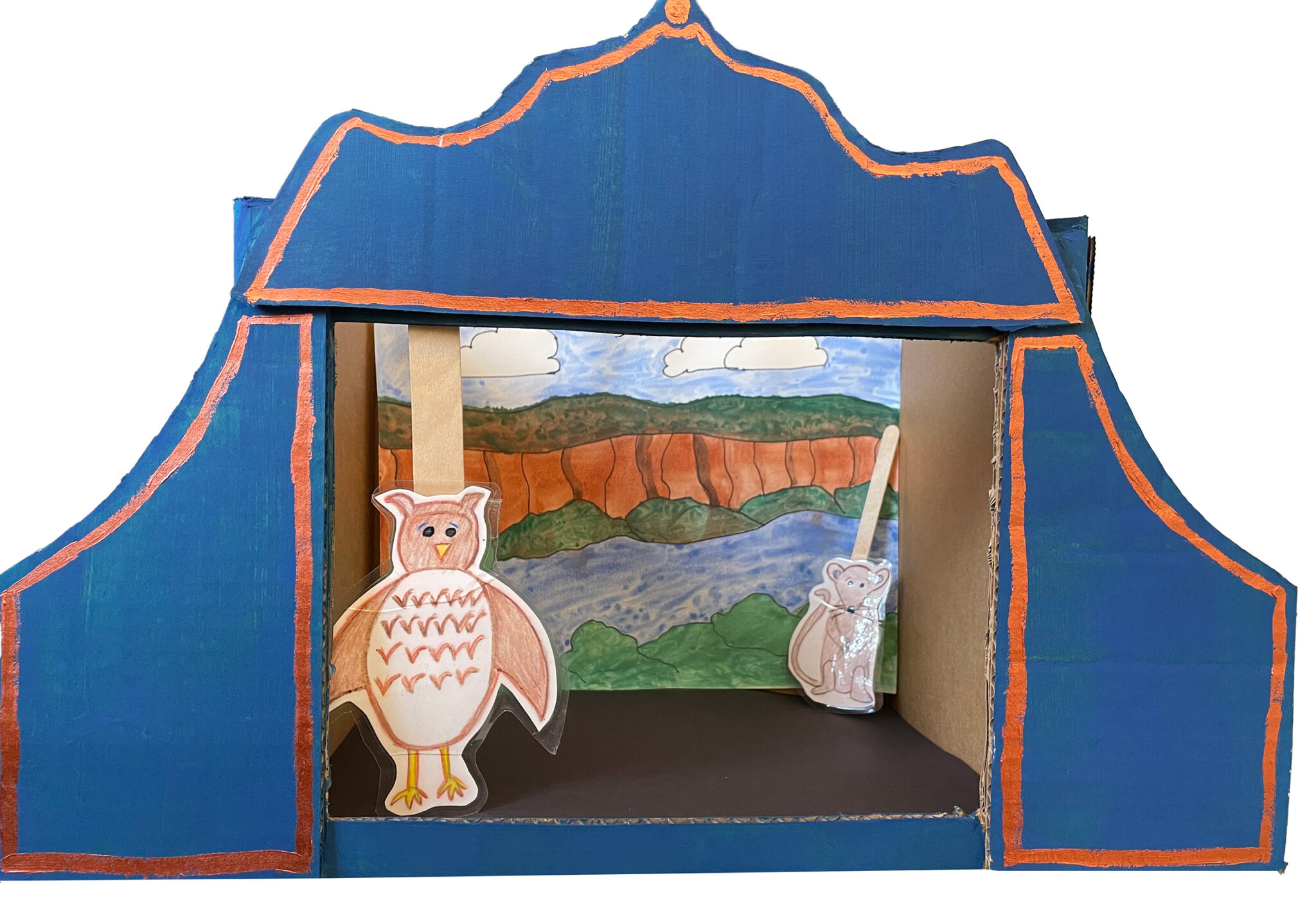 Family Art Toy Theaters Hudson River Museum