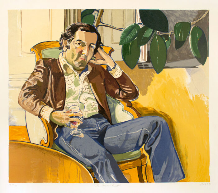 <p>Alice Neel (American, 1900–1984). <em>The Accountant (Marvin)</em>, 1981. Color lithograph. Gift of Richard Haas, 1997 (97.9.4). © The Estate of Alice Neel.</p>
