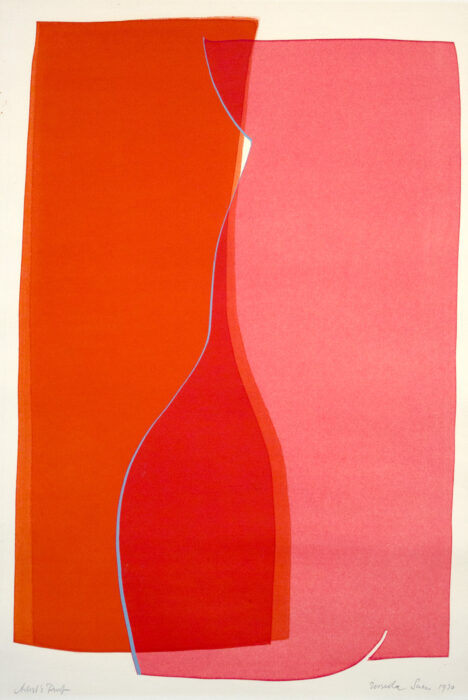 <p>Ursula Seus (American). <em>Untitled</em>, 1970. Silkscreen. Gift of the Hudson River Museum Print Workshop, 1971 (71.27.1). © Ursula Seus.</p>

