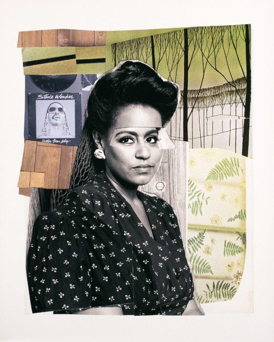 <p><strong>June 2019</strong> — Mickalene Thomas (American, b. 1971). <em>Clarivel with Black Blouse with White Ribbon</em>, 2016. Epson Inkjet print with HDR Ultrachrome inks. Published by the Museum of Contemporary African Diasporan Arts in consortium with the Benefit Print Project, edition of 25. Gift of Mrs. Eleanor Lewis, by exchange, 2019 (2019.01). © 2019 Mickalene Thomas / Artists Rights Society (ARS), New York.</p>
